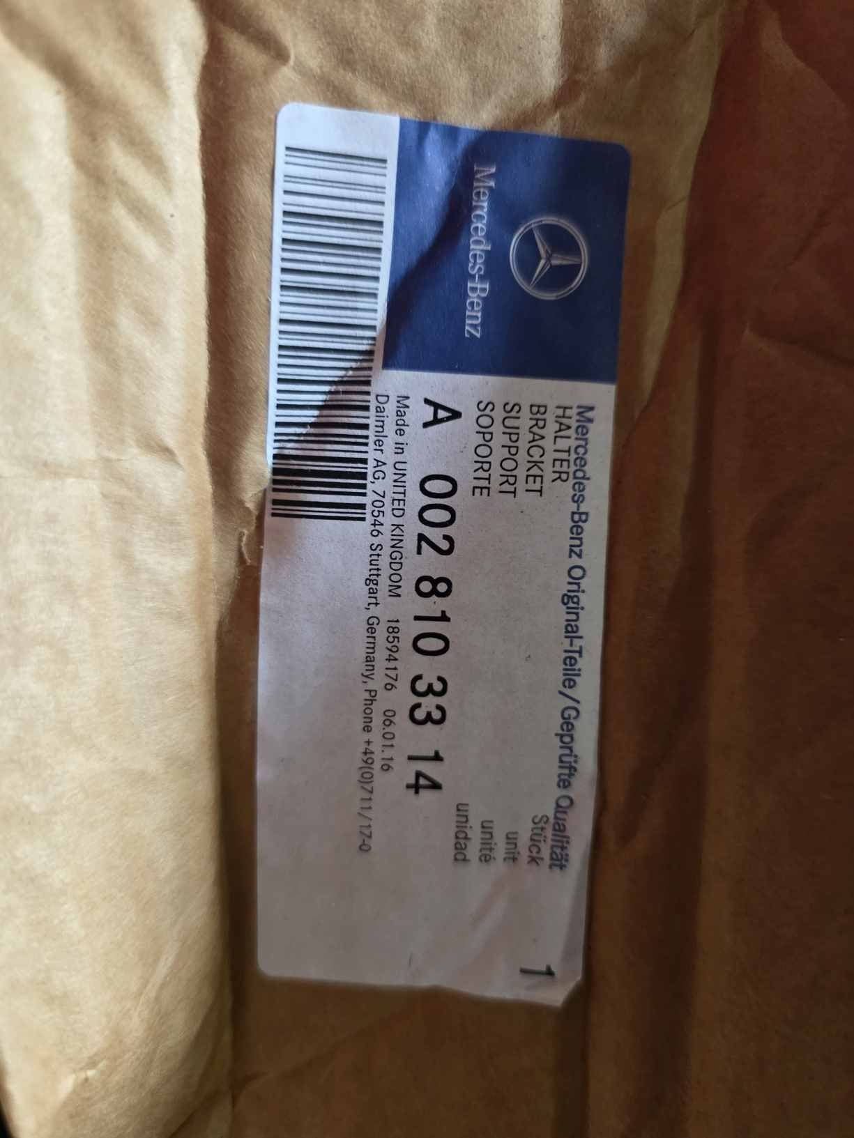 MERCEDES-BENZ ACTROS MP3 RIGHT MIRROR ARM A0028103314