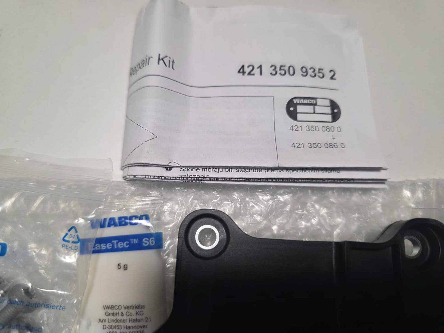 MERCEDES-BENZ TRUCK REPAIR KIT TRASMISSION WABCO 4213509352 A9455422518