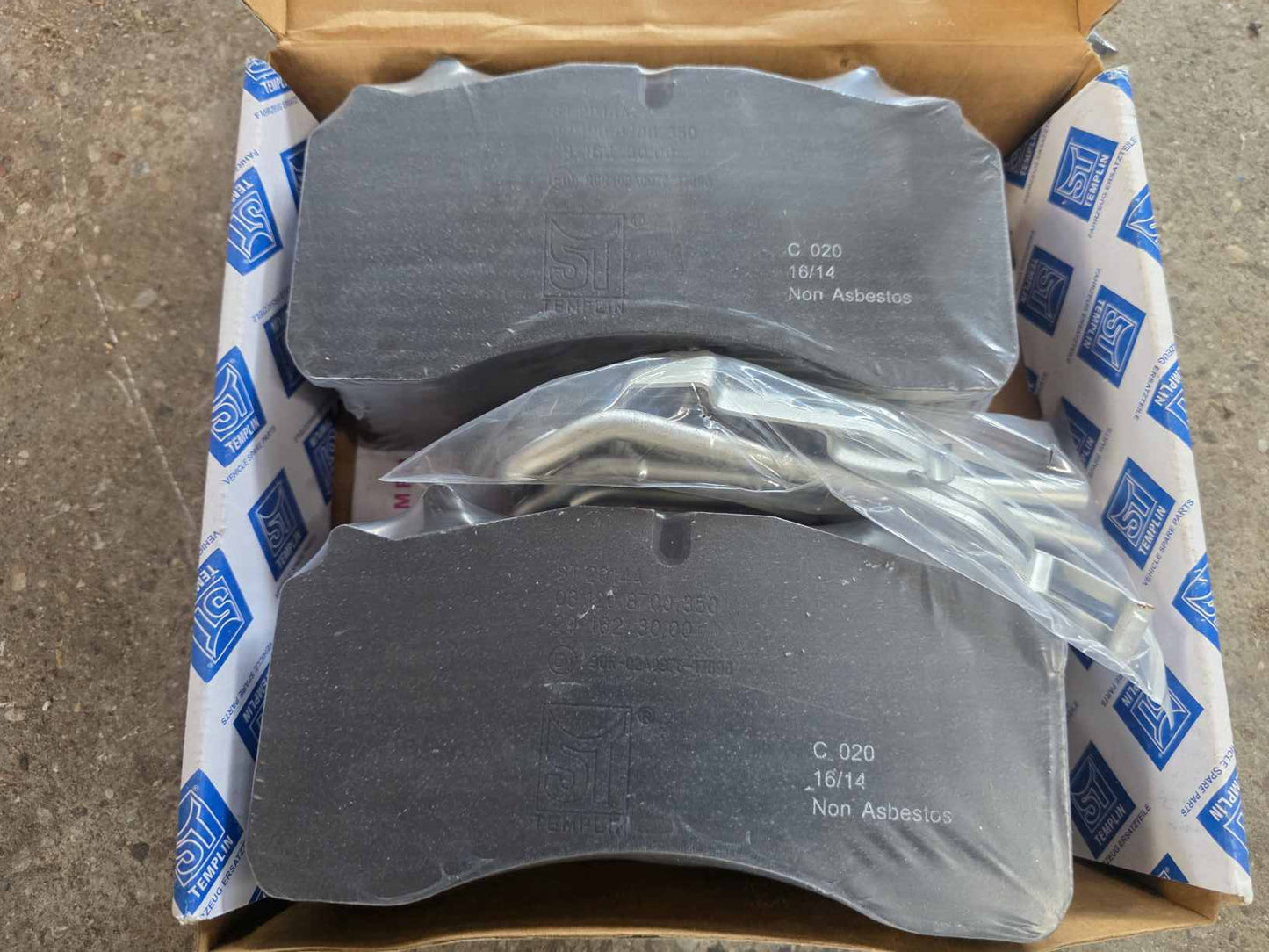 DAF BRAKE PAD SET WVA 29162 709291072 0.233.5013.09 03.120.8700.350